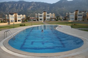 our pool at The Pines north cyprus